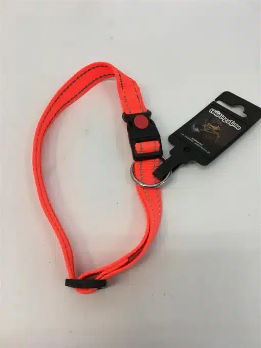 HuntingTime halsbånd nylon orange 15mm/30-45cm